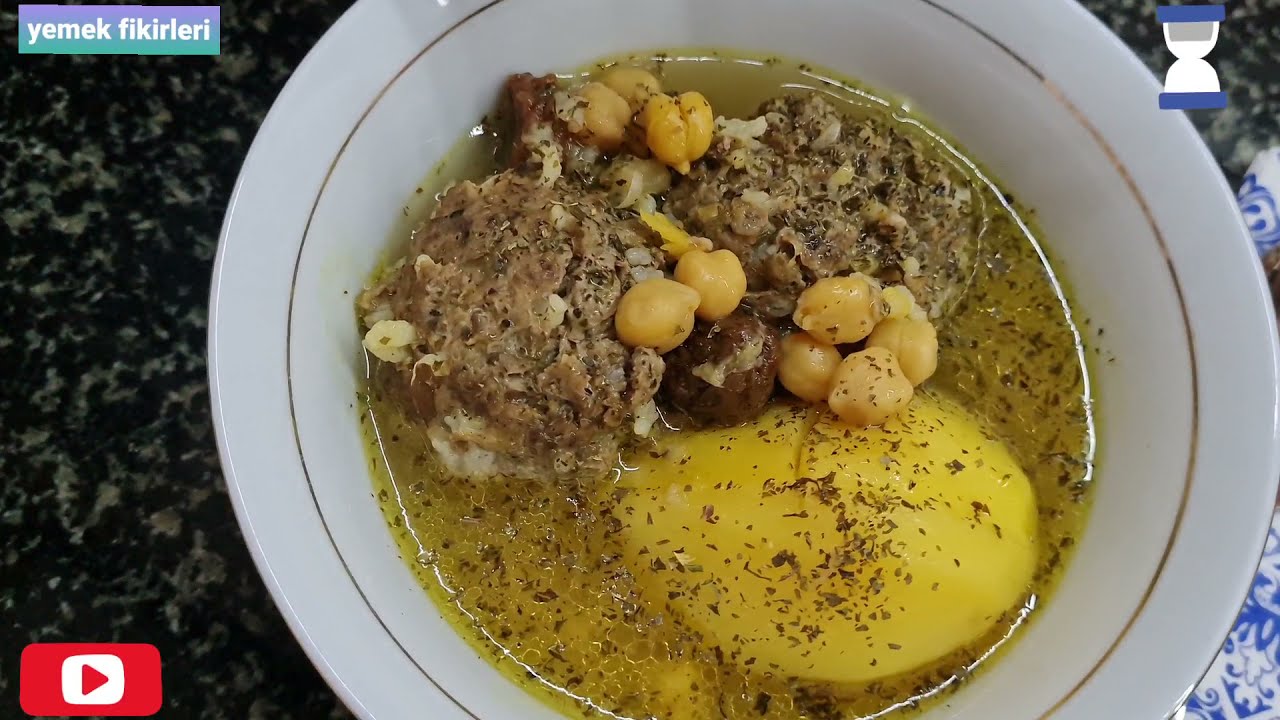 Azerbaycan mutfağının lezzetli yemeklerinden biri köfte bozbaş çorbası kolay yemek tarifleri ????