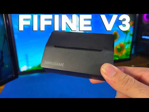 The BEST CHEAP Capture Card! FIFINE AMPLIGAME V3 - REVIEW