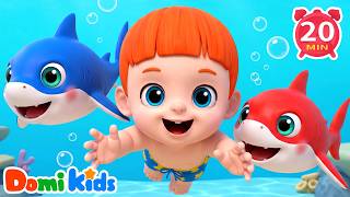 swim splash baby shark water play kids songs domi kids