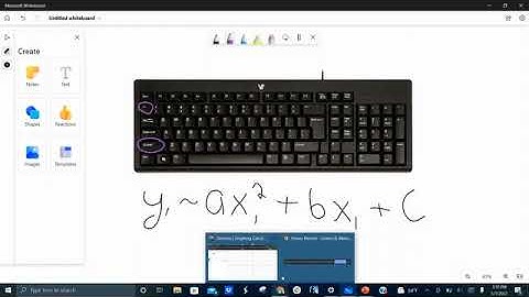 Quadratic Regression Tutorial (Desmos)