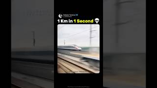 Worlds Fastest Train 1Km In 1S