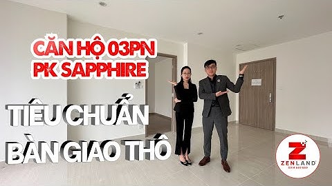 Căn Hộ 3 PN "TO NHẤT" Phân khu Sapphire tại Vinhomes Ocean Park bàn giao tiêu chuẩn có gì?