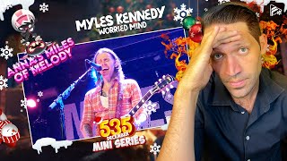 MYLES IS UNFAIR ADVANTAGE IN THIS!! Myles Kennedy - Worried Mind (Reaction) (AMM 535 Series)