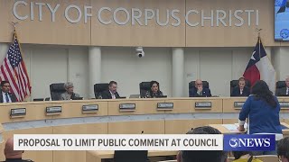 Council looks at limiting public comment