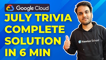 Complete July Trivia Solution In 6 Minutes| Arcade Trivia July 2023 #googlecloudready