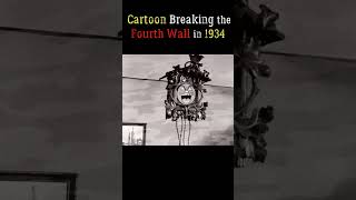 They Were Doing Fourth Wall Breaks in 1934?? 😱 #vintage #retro #animation