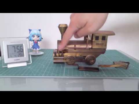 Oゲージ蒸気機関車模型「弁慶号」簡易説明The gage steam train model