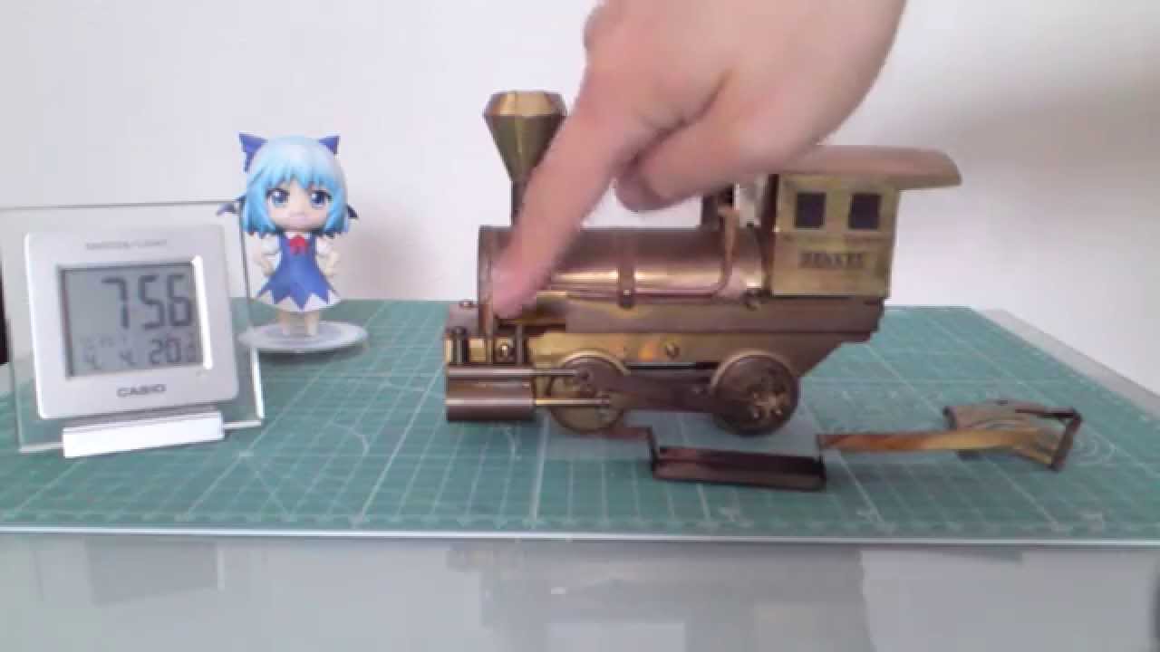 Oゲージ蒸気機関車模型「弁慶号」簡易説明The gage steam train model