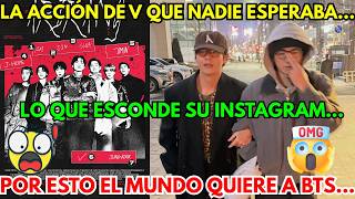 🔴V revela su mes secreto y desata la locura. Su rostro es real? Los números de BTS son explosivos!