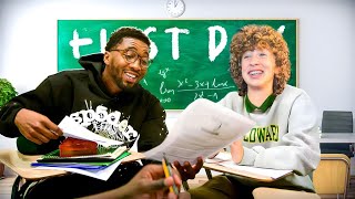 MY FIRST DAY OF SCHOOL w/ DONOVAN MITCHELL!