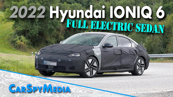 2022 Hyundai IONIQ 6 EV Prototype Full Electric Sedan Spied Testing On The Road In Germany - DayDayNews