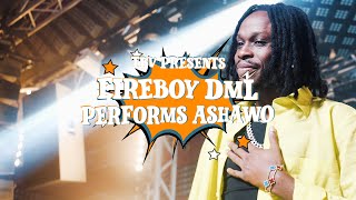 Fireboy DML Performs All Of Us (Ashawo) | TBV Presents