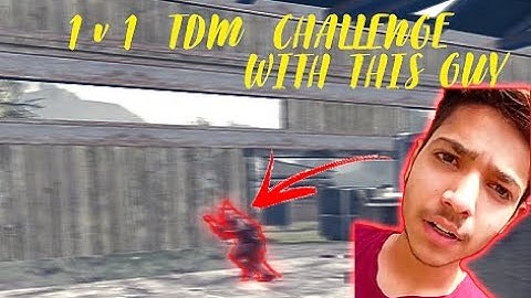 THIS GUY CHALLENGED ME TDM 1V1 KR98 🔥-SAMSUNG,A3,A5,A6,A7,J2,J5,J7,S5,S7,S9,S10,A10,A20,A30,A50,A70