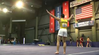 Matthew Loochtan - Floor Exercise - 2013 Winter Cup Prelims