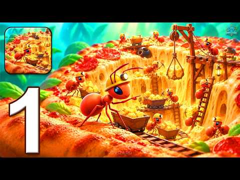 Ant Miner 3D - Gameplay Walkthrough Part 1 - Idle Ants Empire (iOS, Android)
