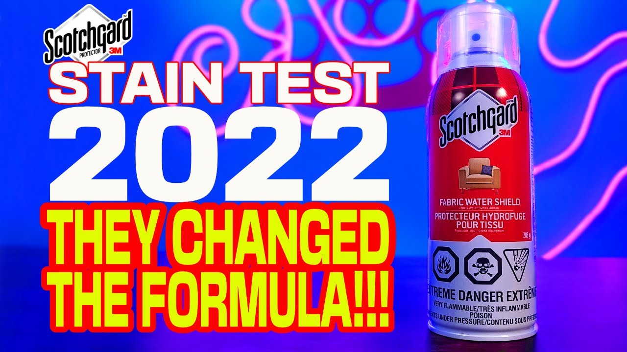 SCOTCHGARD Test & Review 2023- Does the New Formula Still Work