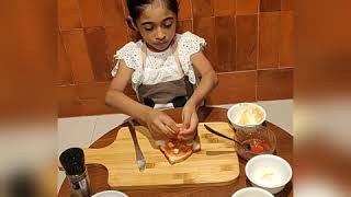 Pizza Toast By Deethya Sabapathy