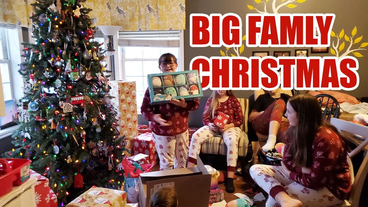 BIG FAMILY Christmas Morning | So Much Chaos #seekyourtruth - YouTube