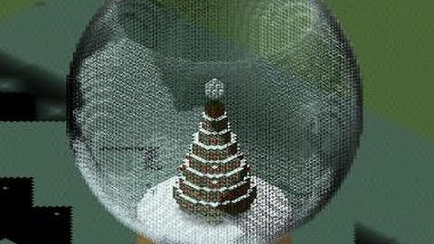 Giant Snow Globe in Minecraft by Davideo7 for Christmas Competition
