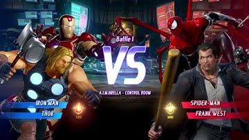 MARVEL VS. CAPCOM: INFINITE Ironman,Thor Alt. Gameplay In Arcade Mode