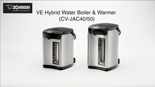 Zojirushi Hybrid Water Boiler & Warmer - Silver - Cv-jac40 Ve : Target