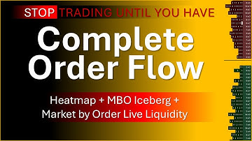 Complete OrderFlow Heatmap Footprint Iceberg Market By Order NT8 https://bestorderflow.com