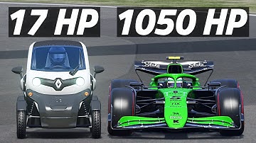 Can An F1 Car Do 3 LAPS Before A Renault TWIZY Completes 1?