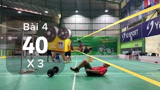 Một buổi tập Cardio and JumpSmash. #foryou #badminton #jumpsmash #badminton