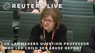 LIVE: British lawmakers question professor who led child sex abuse report