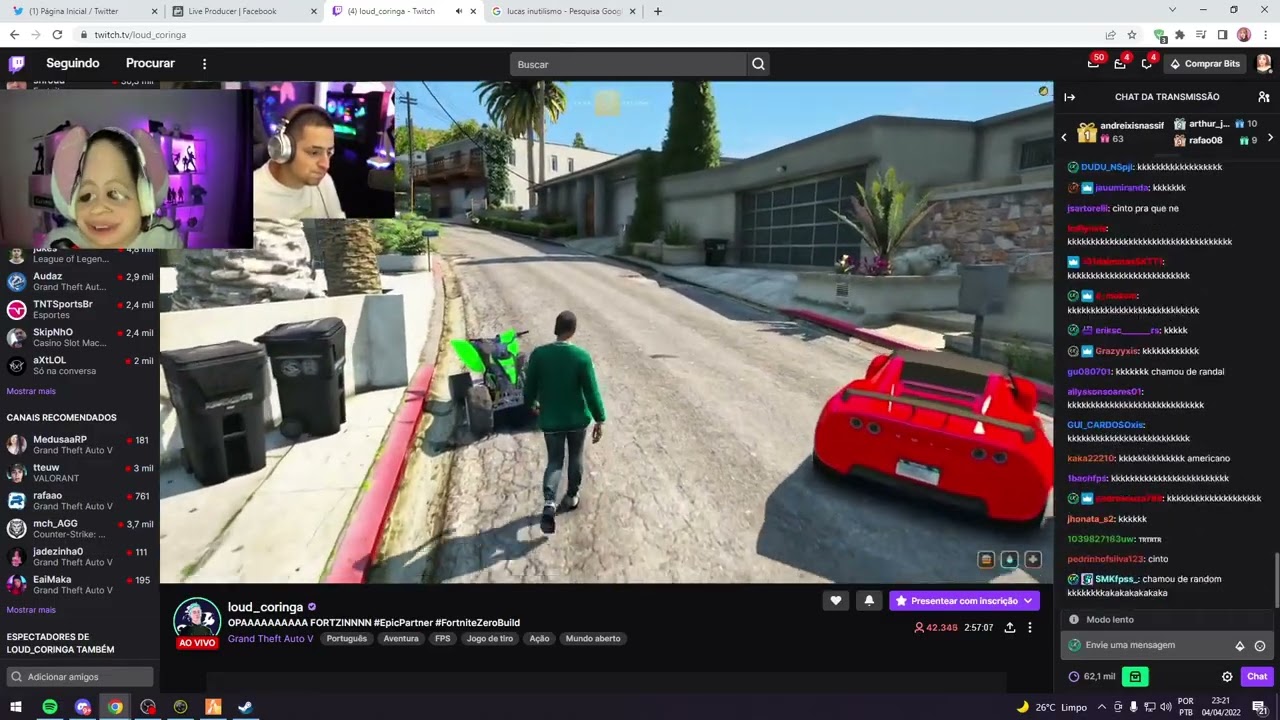 A MARI QUASE SE ENGASGOU DE TANTO RIR DO CORINGA SENDO ATR0P3L4D0 NO RP KKKKKKKK | Cortes da Marifps