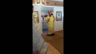 Episcopul Sofronie Drincec de la Oradea vorbeste beiusenilor despre o unitate. Nu e vorba de unitate in duhul autentic ortodox, ci o unitate in duhul globalist sincretist. 
   In fata enoriasilor care