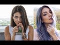 Como pinté mi pelo color lavanda | Anna Sarelly