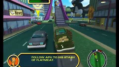 The Simpsons Hit & Run Donut Mod 3.0.1 - Level 2 Missions (Hellfish)