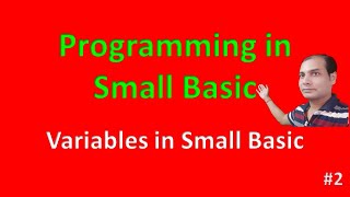 Class 6 small basic| Variables in Small Basic | Write in Small Basic | WriteLine in small basic|#2
