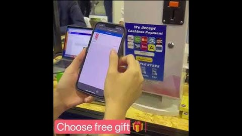 Gift Vending Machine: Scan QR Code and Collect Your Free Gift | MyPayment Gateway #cashlesspayments