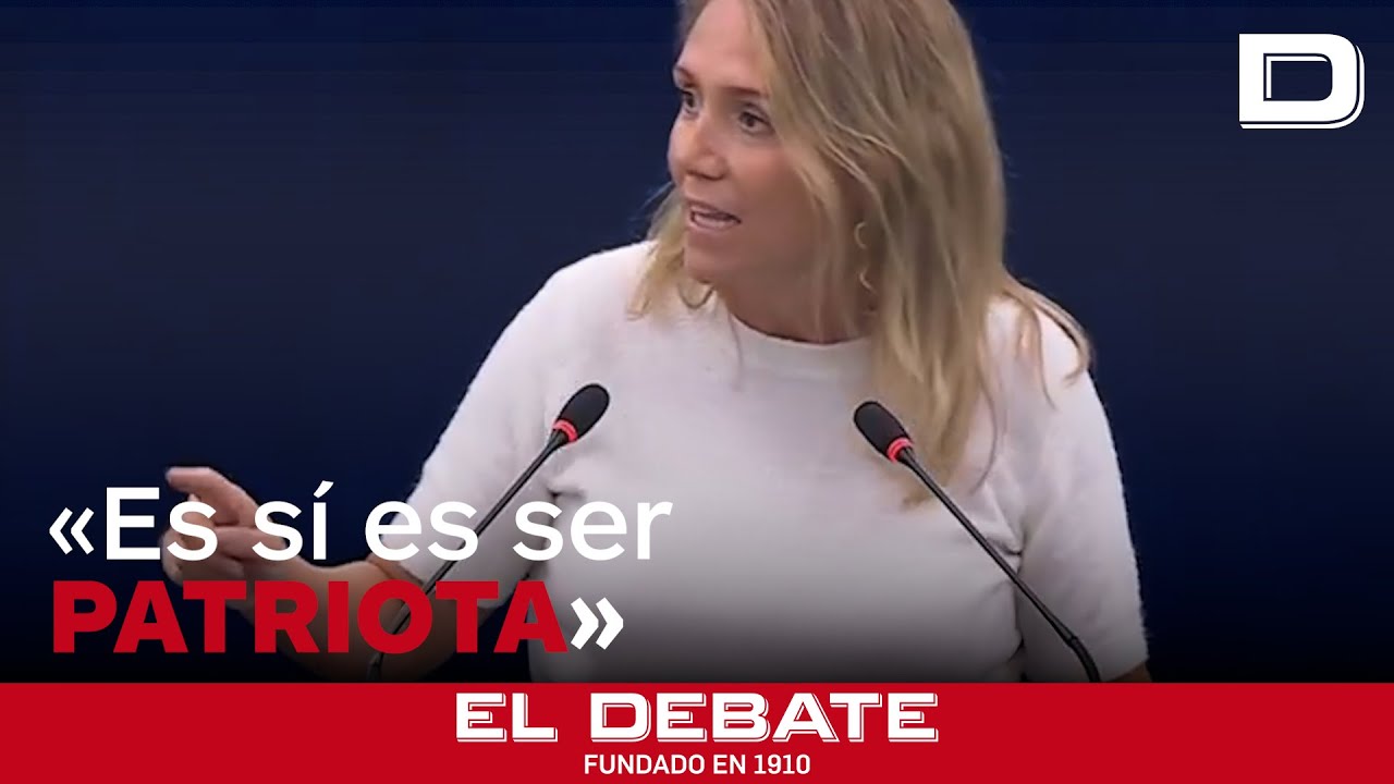 El "patriótico" discurso de una eurodiputada que deja en evidencia a la izquierda