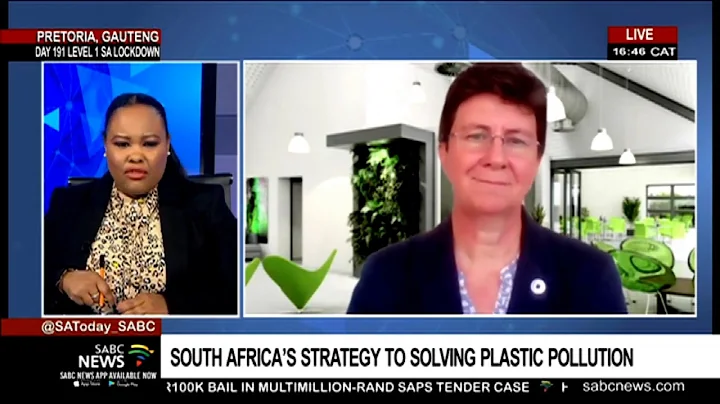 South Africa's strategy to solve plastic pollution...