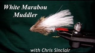 How to tie a White Marabou Muddler Streamer