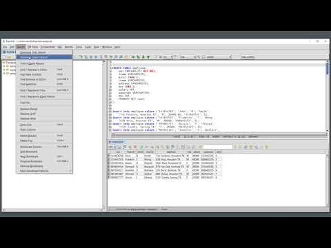 RazorSQL Database Object Search