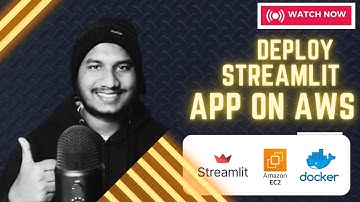 How To Deploy Streamlit Application on AWS EC2 Instance  | Docker 🚀