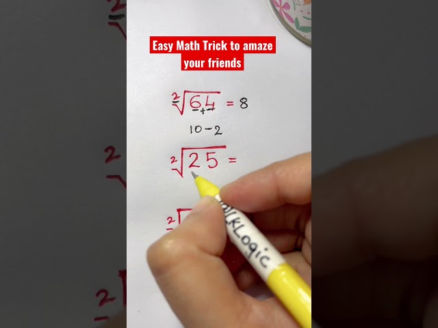 Easy Math trick to amaze your friends | Fun Trick | Limited to only some specific numbers! class=