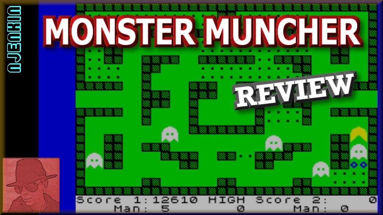 Monster Muncher - on the ZX Spectrum 48K !! with Commentary - YouTube