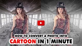 Cartoon Photoshop Action - Video Tutorial | Mesothelioma Attorney Directory Of Photoshop screenshot 5