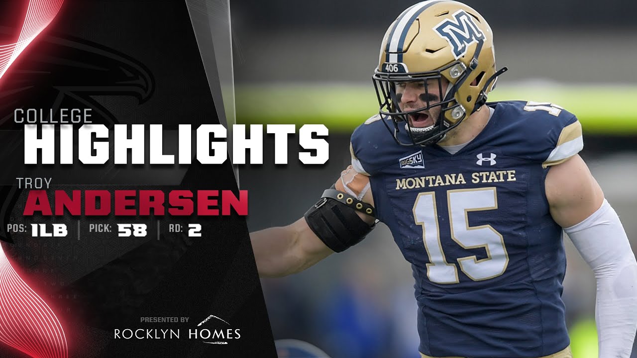 Troy Andersen highlights | 2022 NFL Draft | Atlanta Falcons