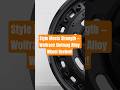 Style Meets Strength — Wolfrace Slotmag Alloy Wheel Review! #alloywheels #wheels #suv
