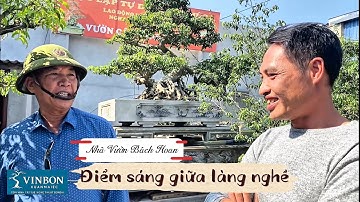 Vườn cảnh Bách Hoan, điểm sáng giữa làng nghề truyền thống.