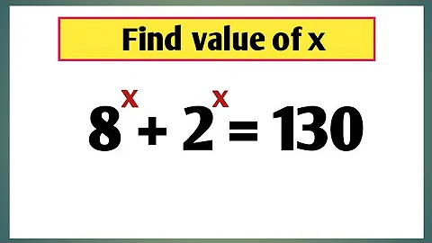 A Nice Algebra Problem || Maths Olympiad || Find the value of x