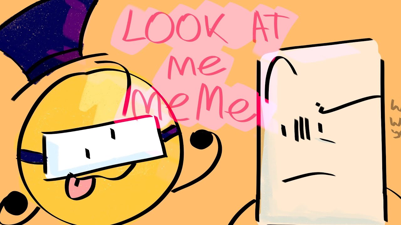 look at me | meme animation | objects oc's | FlipaClip - YouTube