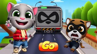 Talking Tom Gold Run - Frosty Tom vs Raccoon Boss Fight in Sports League | Funny Race Game 🔥