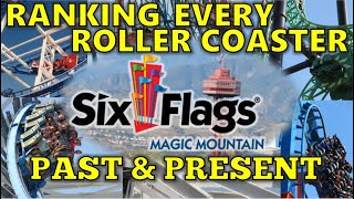 Ranking Every Coaster EVER at Six Flags Magic Mountain